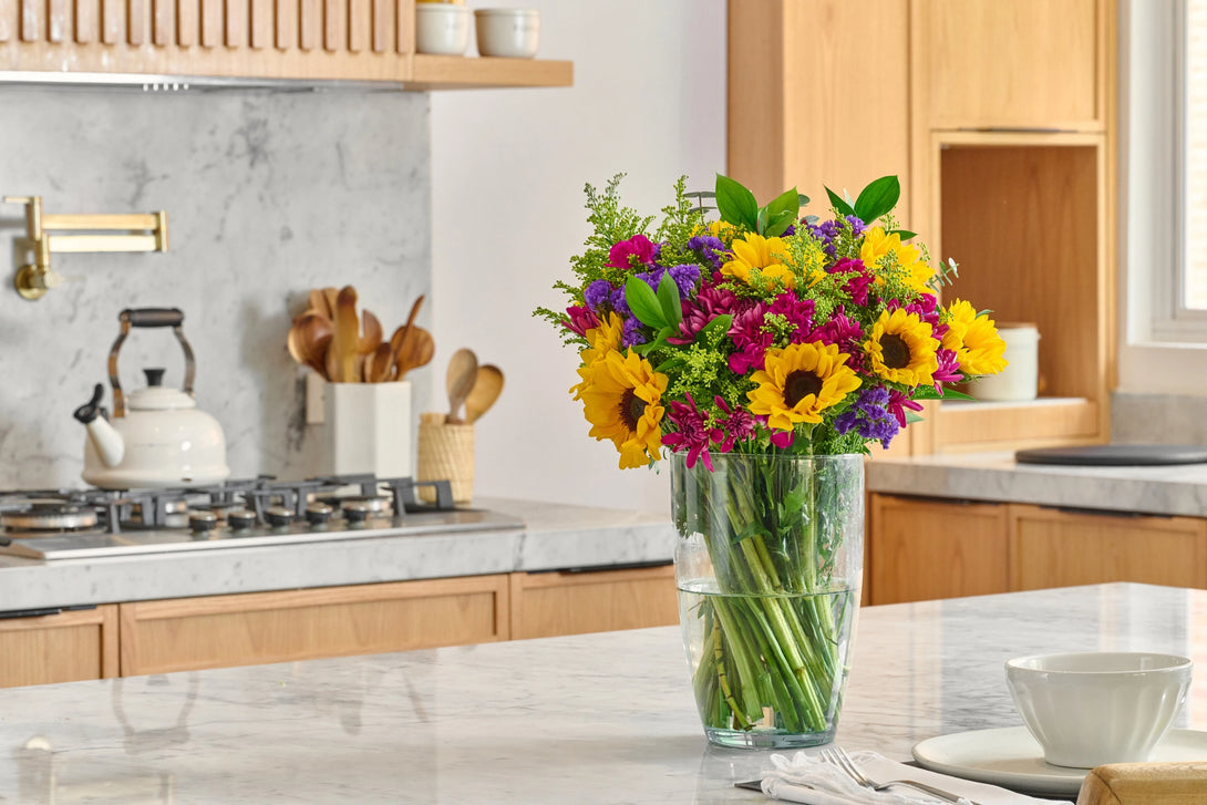 Bouquet sunflowers