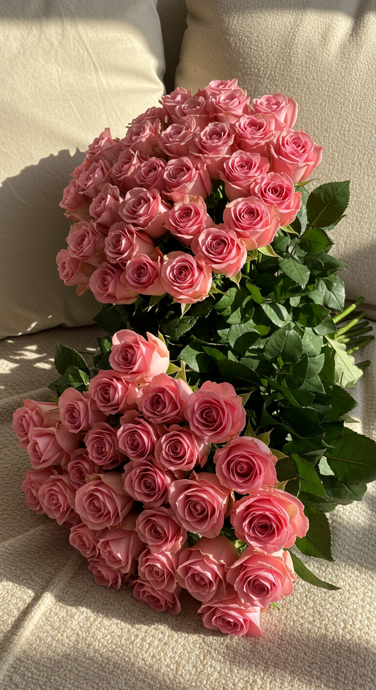 Wholesale 100 Pink Roses