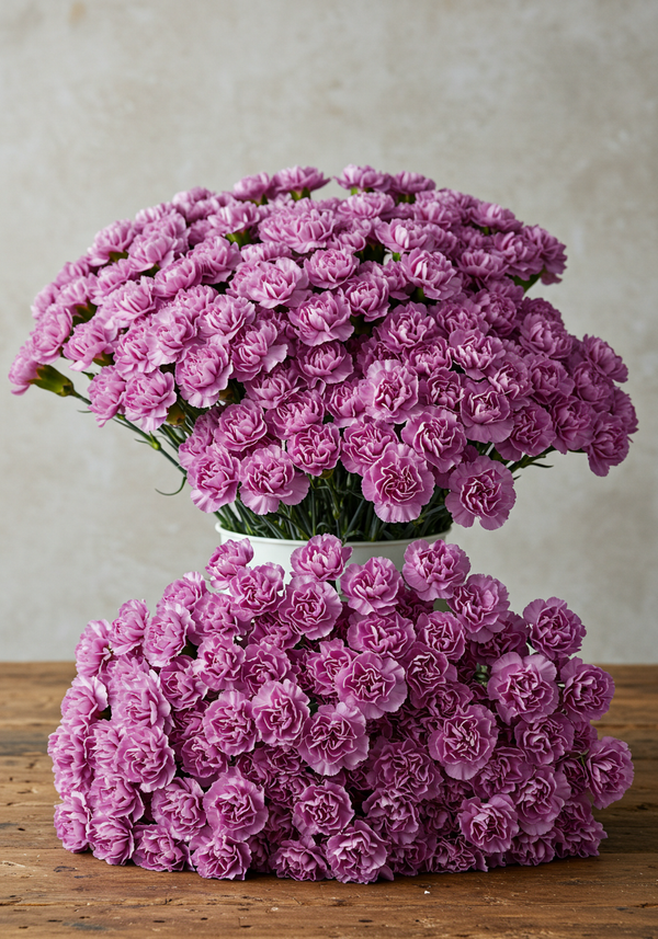 wholesale 50 Purple Carnations