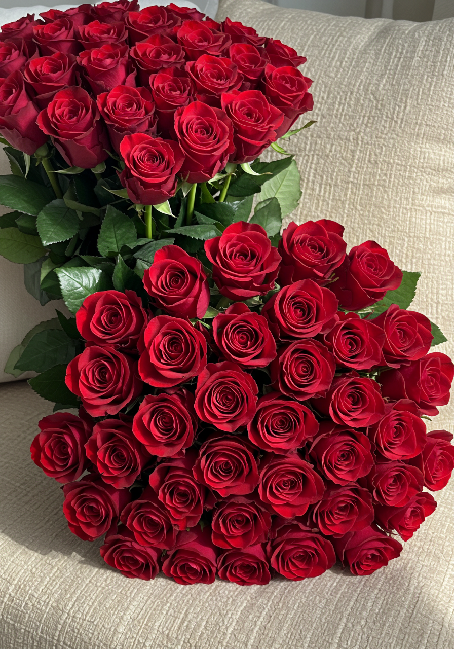 wholesale 100 Red Roses