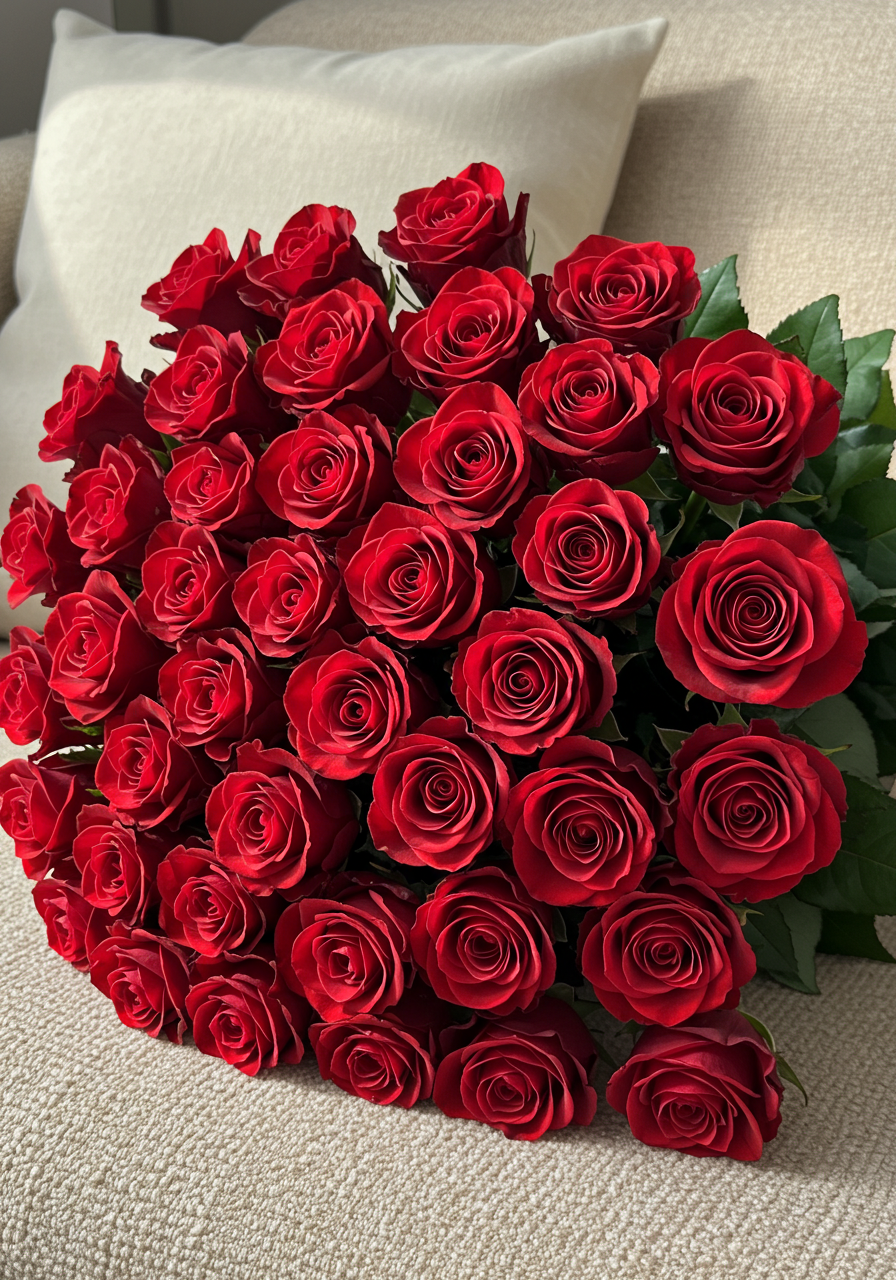 wholesale 50 Red Roses